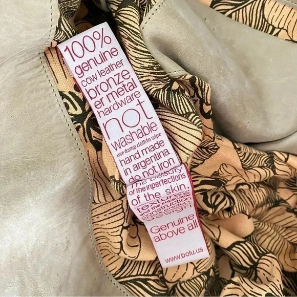 Free People BOLU leather Bag Tan Large - Picture 9 of 14